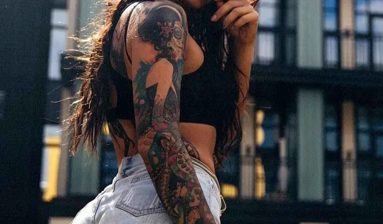 Angelica Anderson Arm Tattoo
