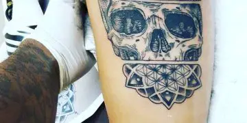 Wicked Skull Tattoo