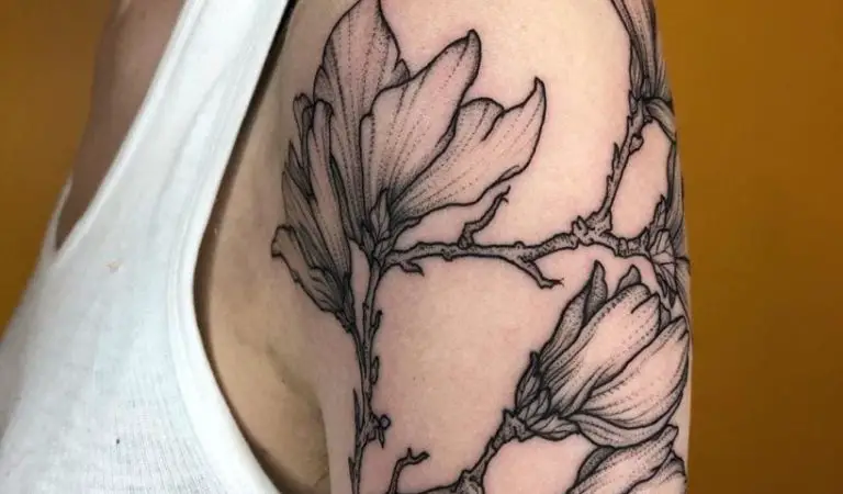 Amazing Magnolia Tattoo Ideas To See