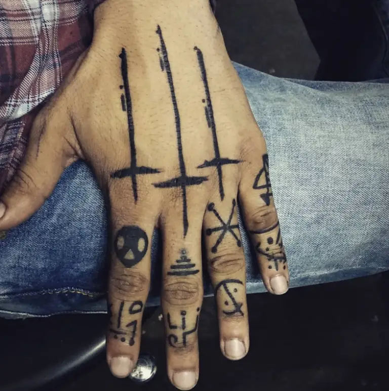 3 Cross Tattoo