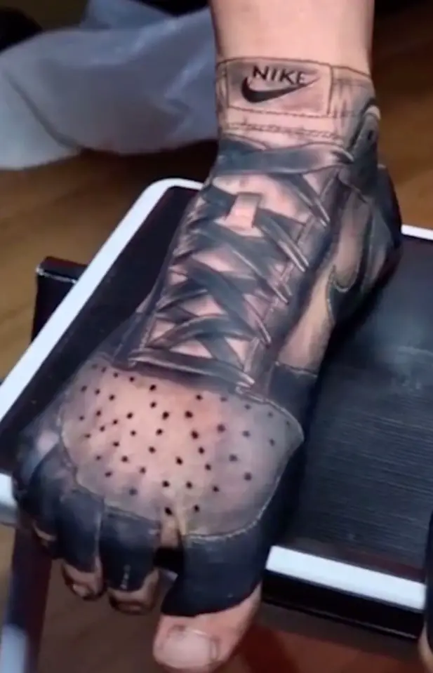 Nike tattoo