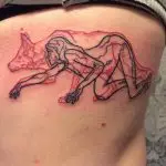 She-Wolf Girl Tattoo