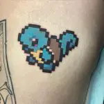 8-Bit Pokemon Tattoo