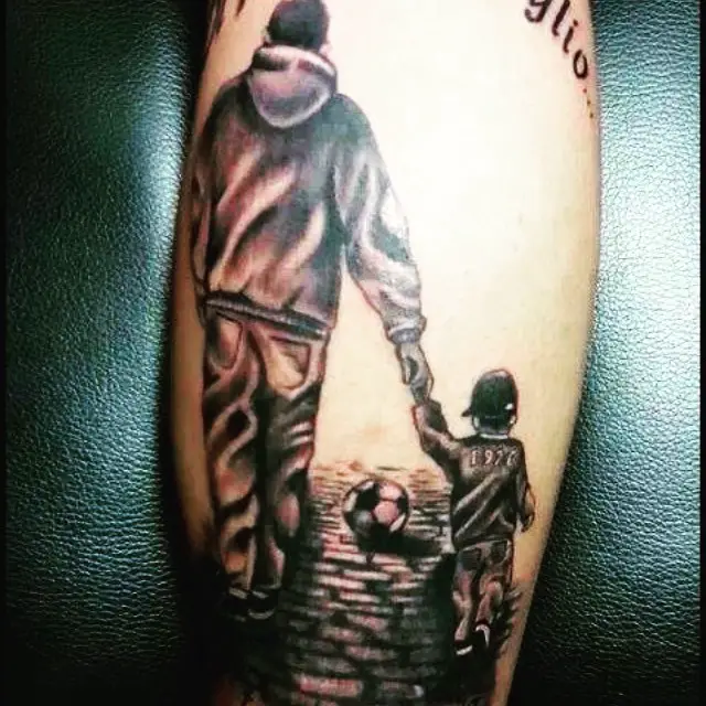 Father and son tattoos - Tattoo Observer