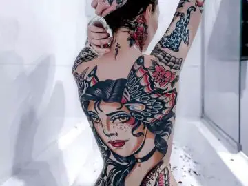 Unveiling the Allure of Full Body Back Tattoos for Bold and Beautiful Artistry 🎨💫
