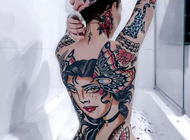 Unveiling the Allure of Full Body Back Tattoos for Bold and Beautiful Artistry 🎨💫