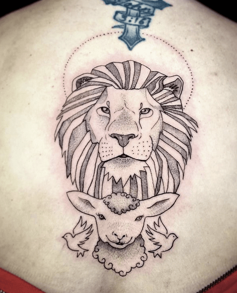 Update more than 67 lion and lamb tattoo latest  thtantai2