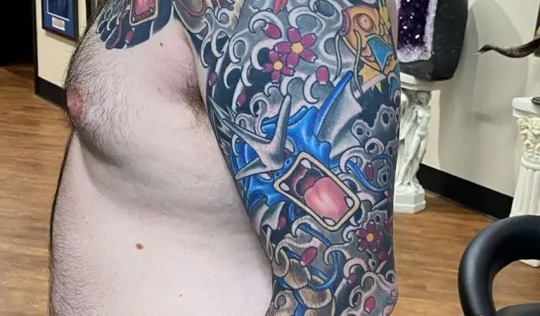 Pokemon Tattoo Sleeve