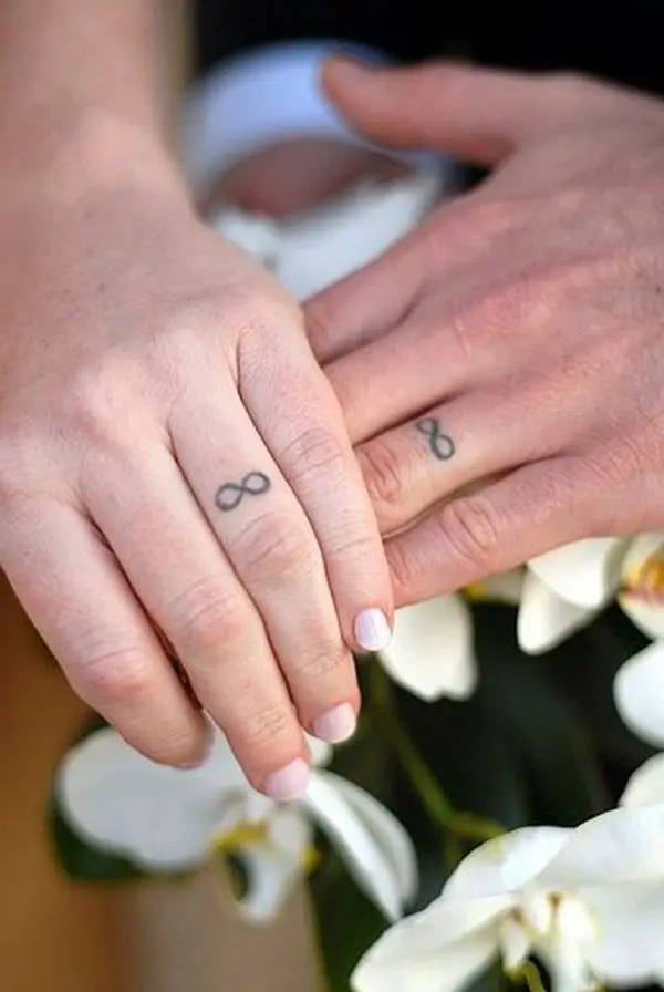 148 Sweet Wedding Ring Tattoos
