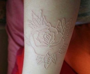 50 Best White Ink Tattoos