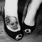 Mexican Candy Foot Tattoo