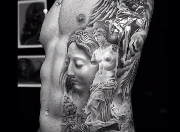 8 Captivating and Graceful Venus De Milo Tattoos!