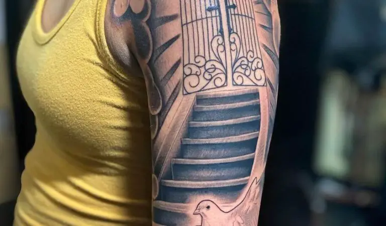 7 Awesome Stairway To Heaven Tattoo Design Ideas